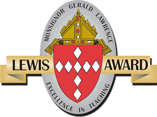 The Lewis Award: Excellence In Teaching