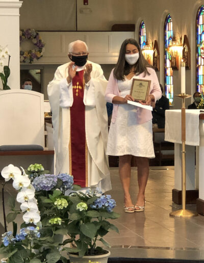 Monsignor Lewis and Tina Isenbarger